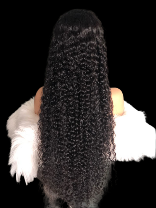 Deep Curly HD Frontal Wig